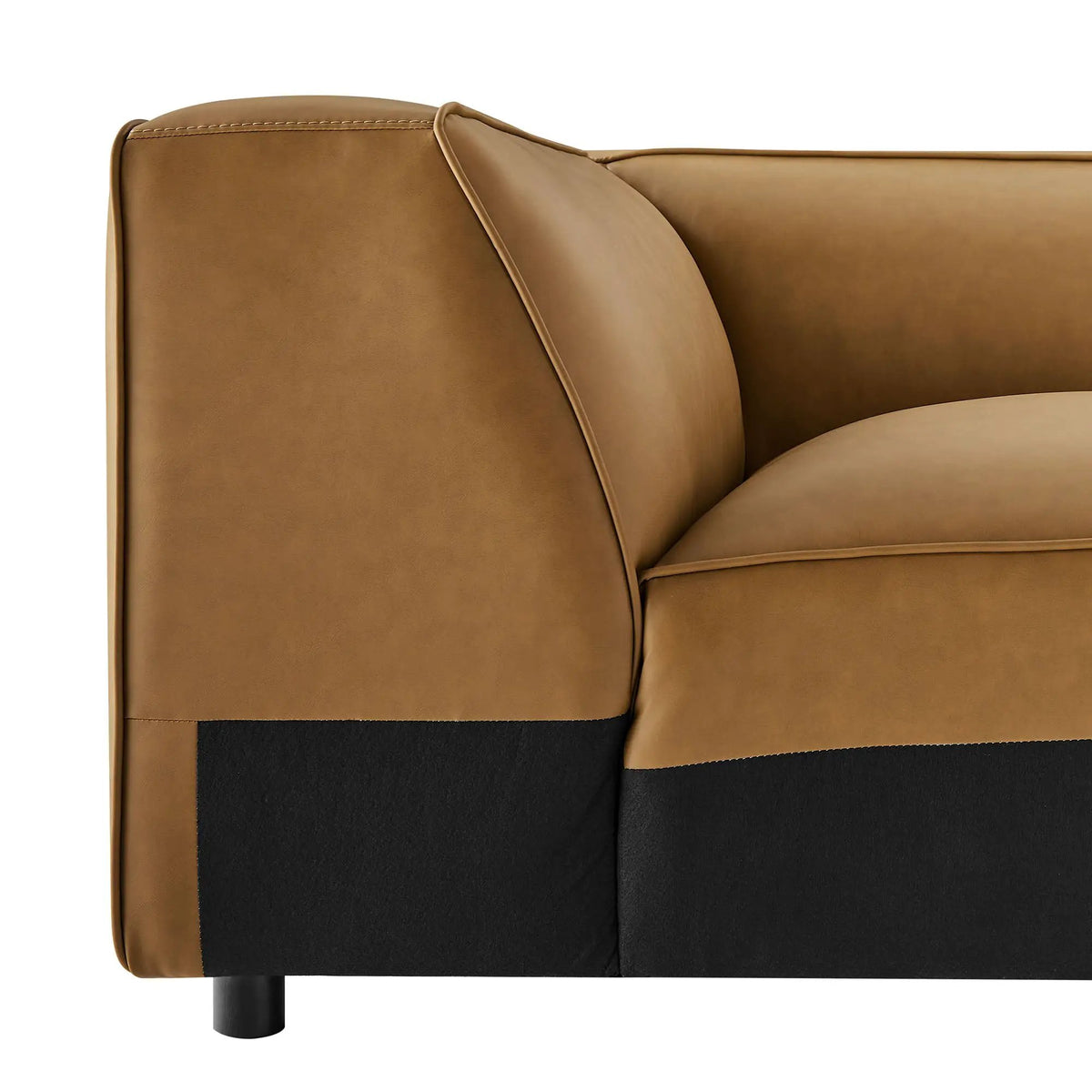 Auren Upholstered Vegan Leather Modular Corner Chair by Modway by HouseOfZazla