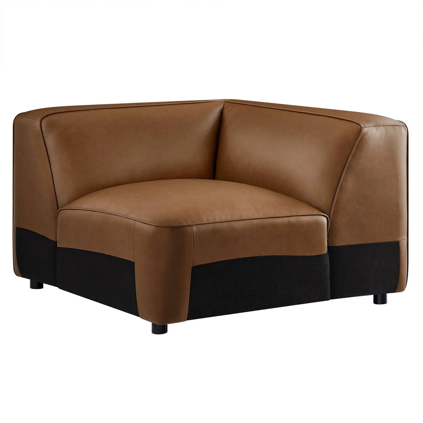 Auren Upholstered Vegan Leather Modular Corner Chair by Modway by HouseOfZazla