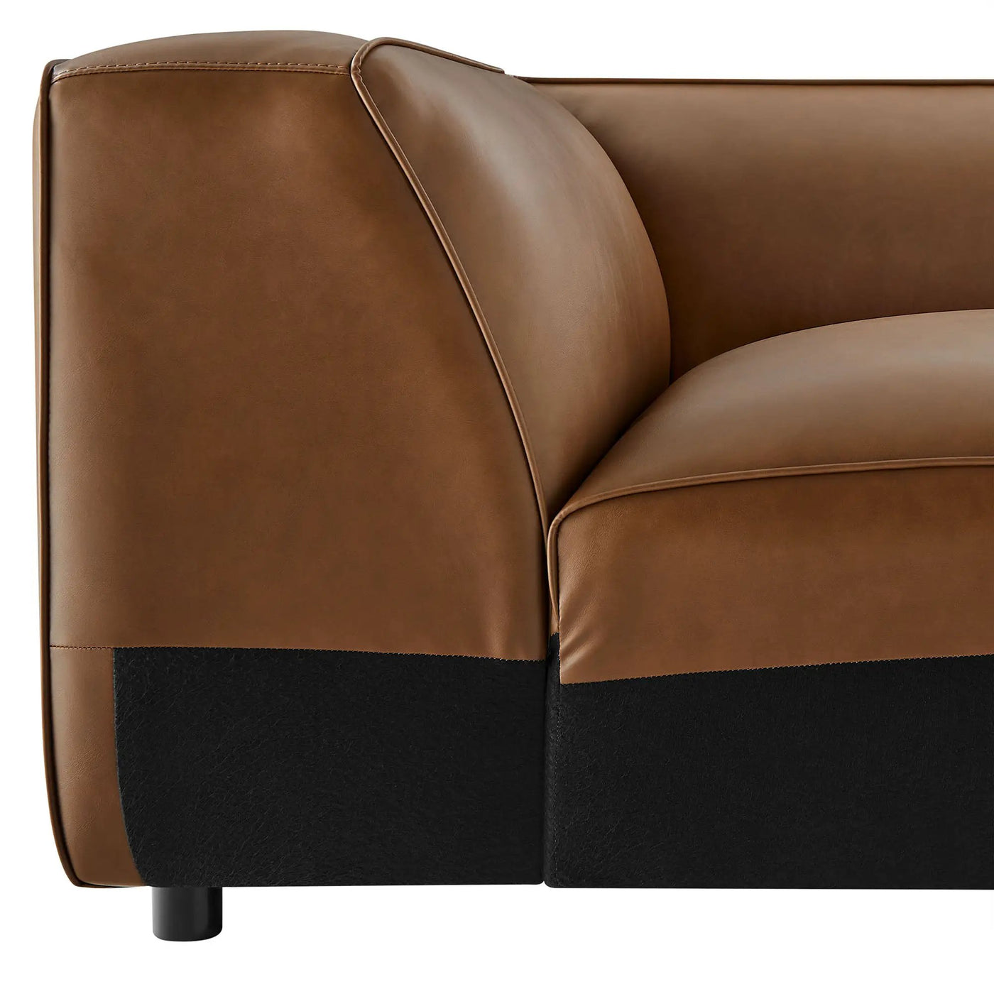 Auren Upholstered Vegan Leather Modular Corner Chair by Modway by HouseOfZazla