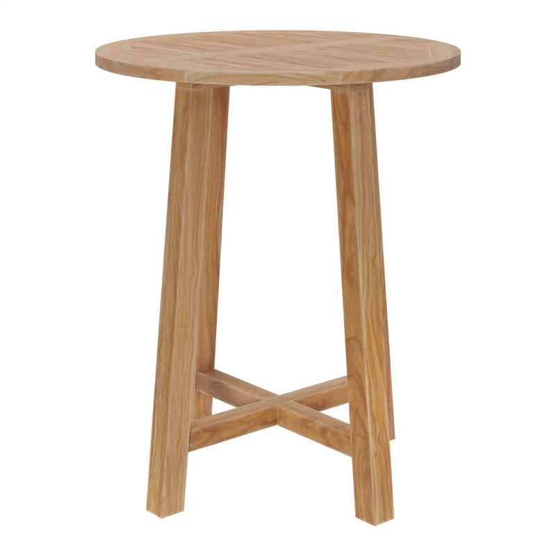 Wellspring 36" Outdoor Patio Teak Wood Bar Table by Modway by HouseOfZazla