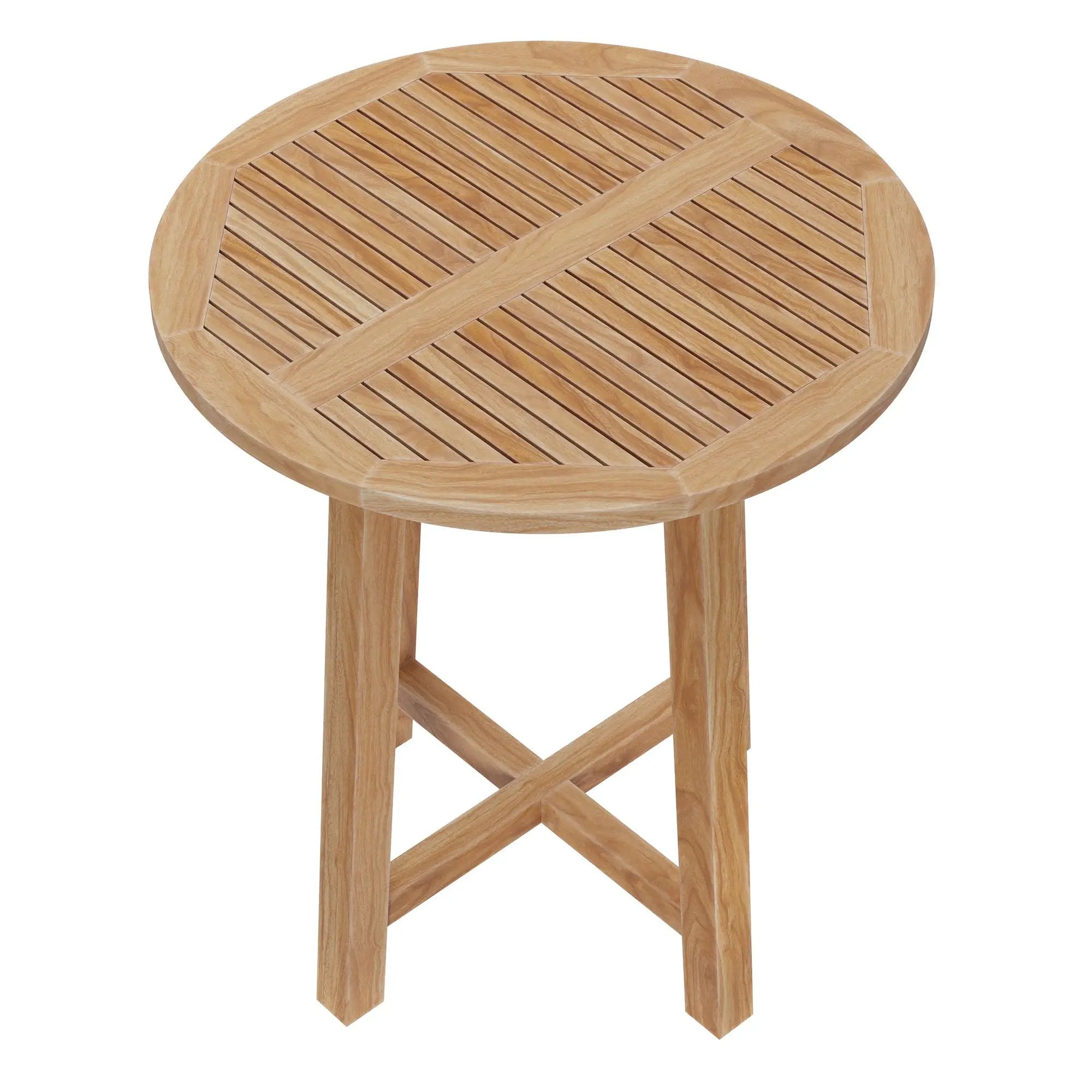 Wellspring 36" Outdoor Patio Teak Wood Bar Table by Modway by HouseOfZazla