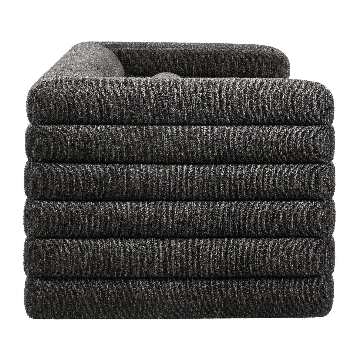 Relle Channel Tufted Boucle Upholstered Sofa by Modway by HouseOfZazla