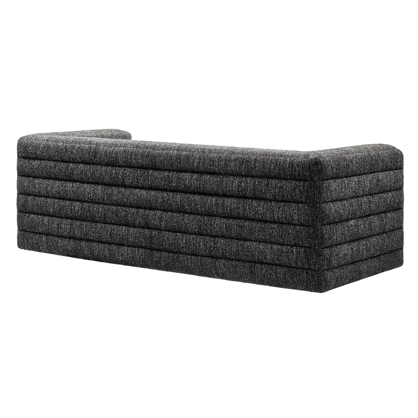 Relle Channel Tufted Boucle Upholstered Sofa by Modway by HouseOfZazla