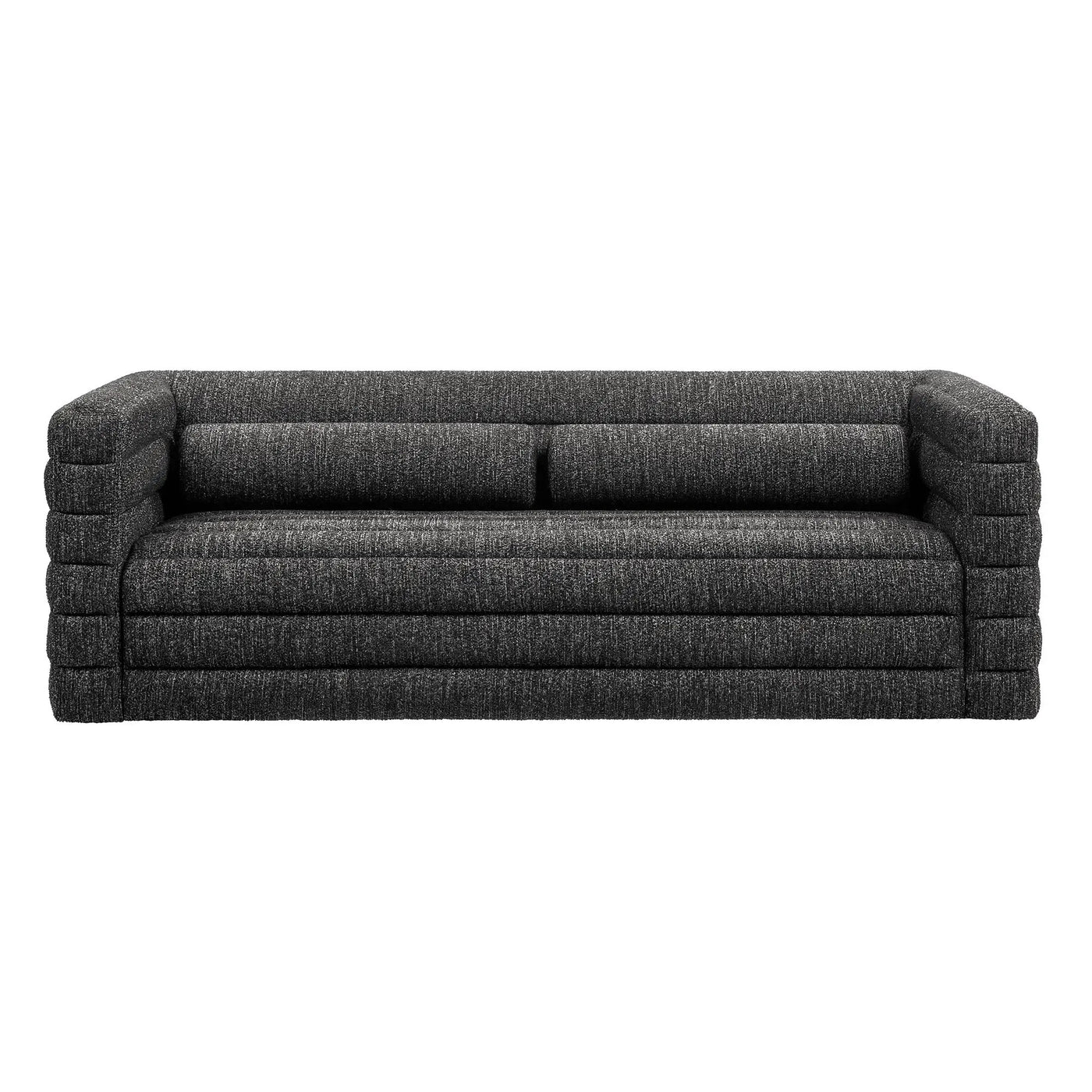 Relle Channel Tufted Boucle Upholstered Sofa by Modway by HouseOfZazla