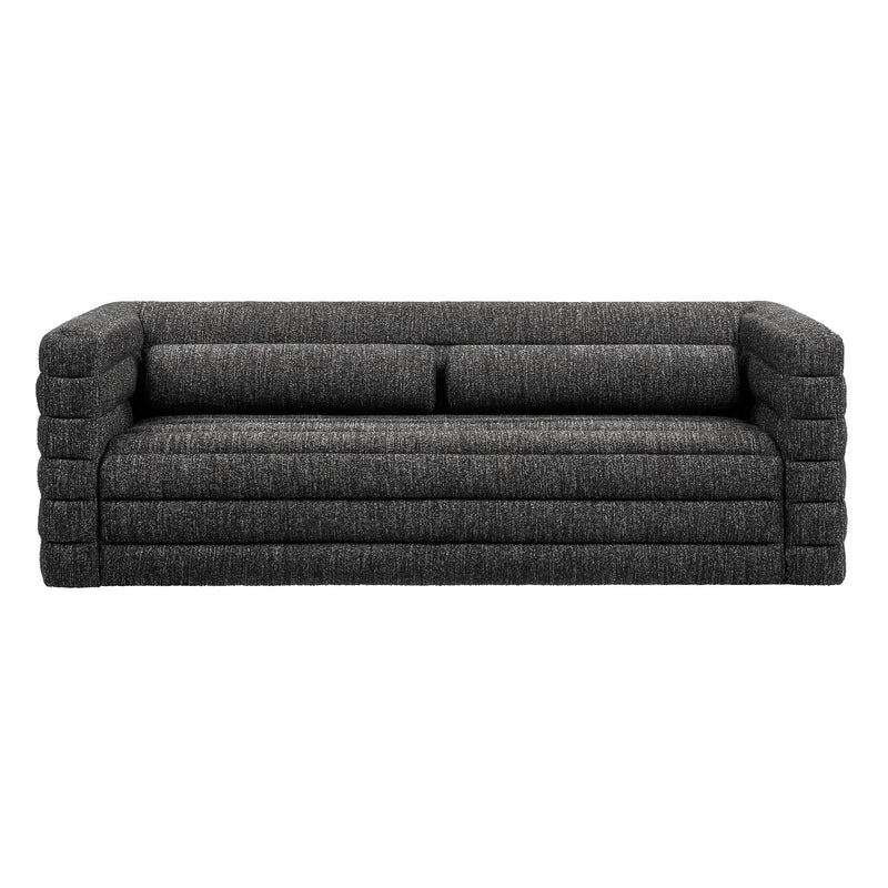Relle Channel Tufted Boucle Upholstered Sofa by Modway by HouseOfZazla