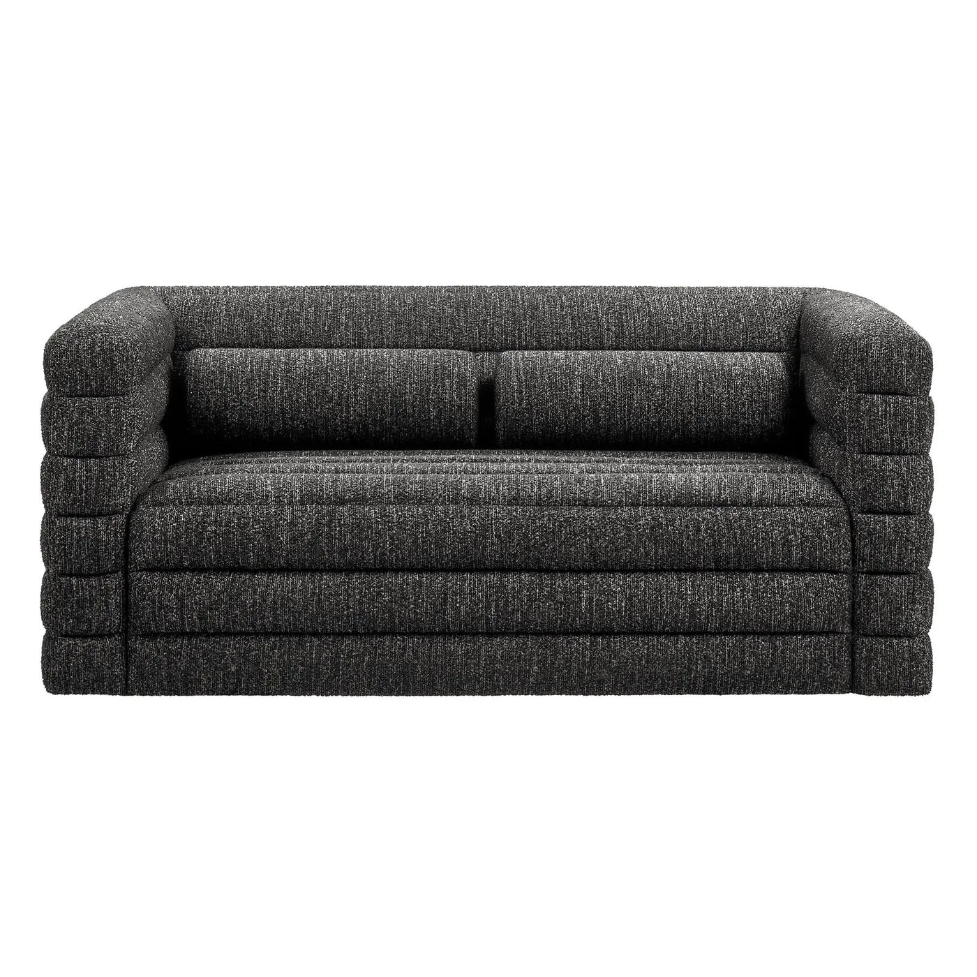 Relle Channel Tufted Boucle Upholstered Loveseat by Modway by HouseOfZazla