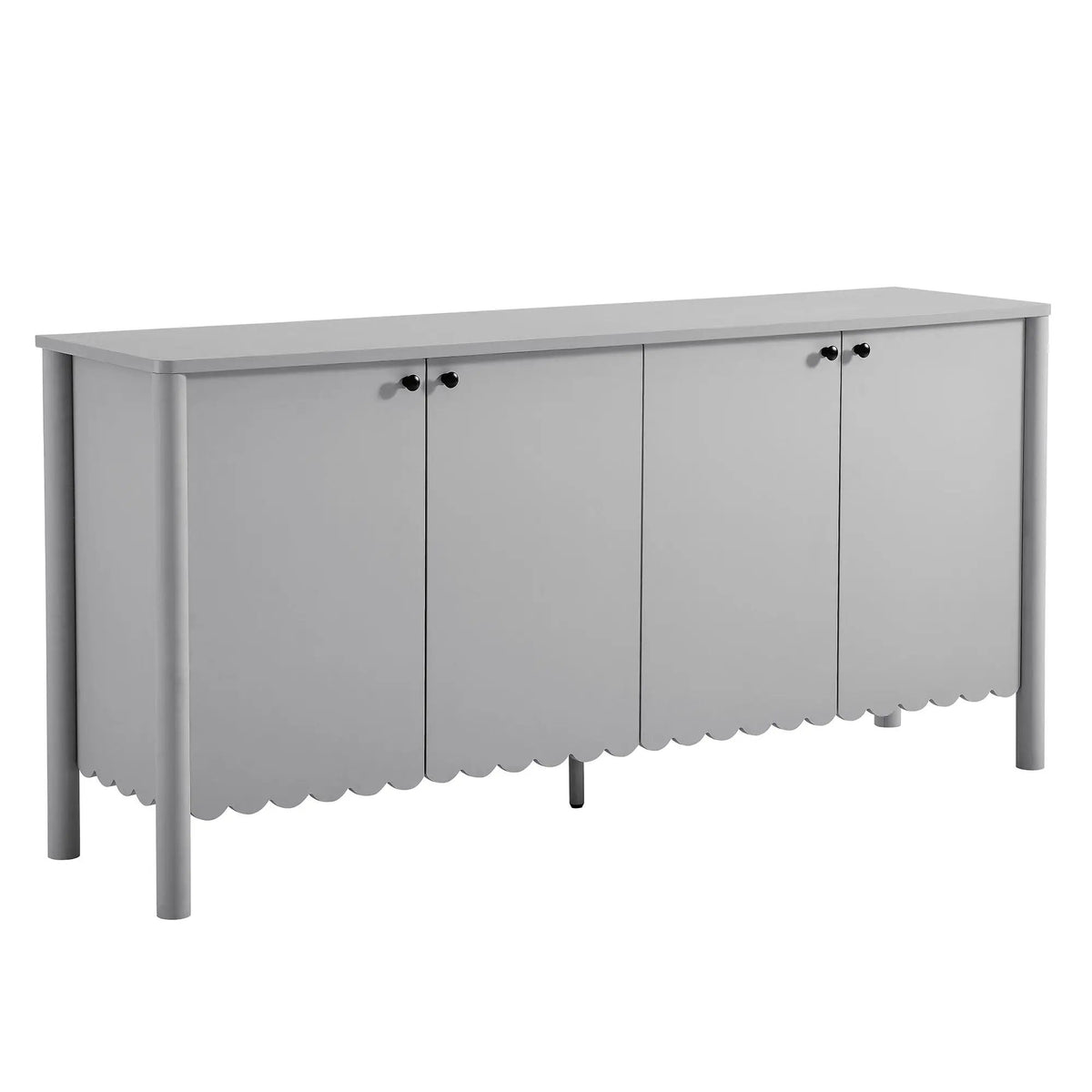Emmeline 66" 4-Door Scalloped Sideboard Cabinet by Modway by HouseOfZazla