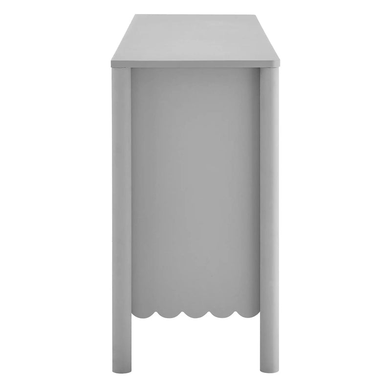 Emmeline 66" 4-Door Scalloped Sideboard Cabinet by Modway by HouseOfZazla