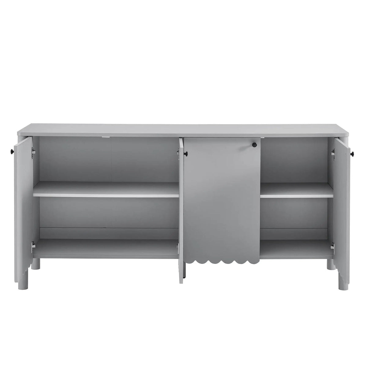 Emmeline 66" 4-Door Scalloped Sideboard Cabinet by Modway by HouseOfZazla