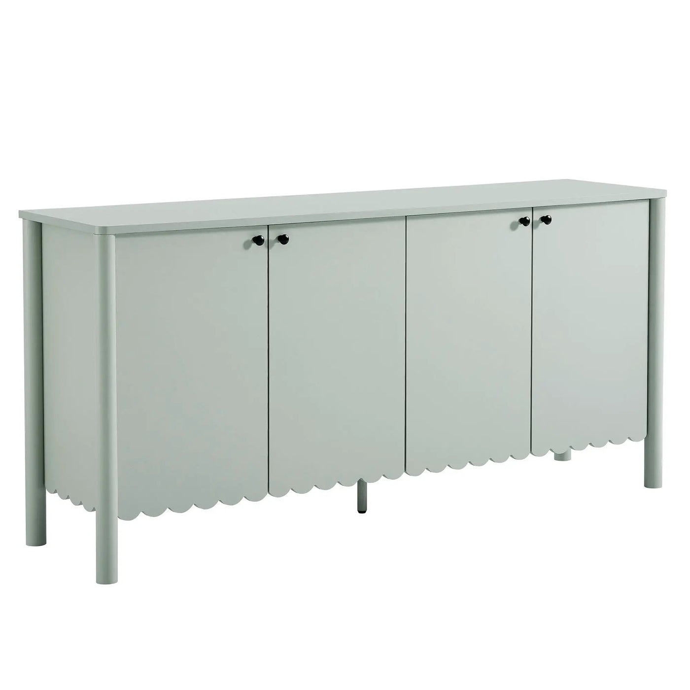 Emmeline 66" 4-Door Scalloped Sideboard Cabinet by Modway by HouseOfZazla