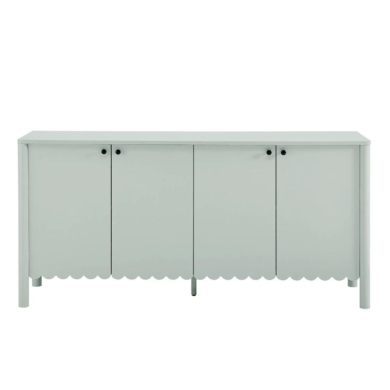Emmeline 66" 4-Door Scalloped Sideboard Cabinet by Modway by HouseOfZazla