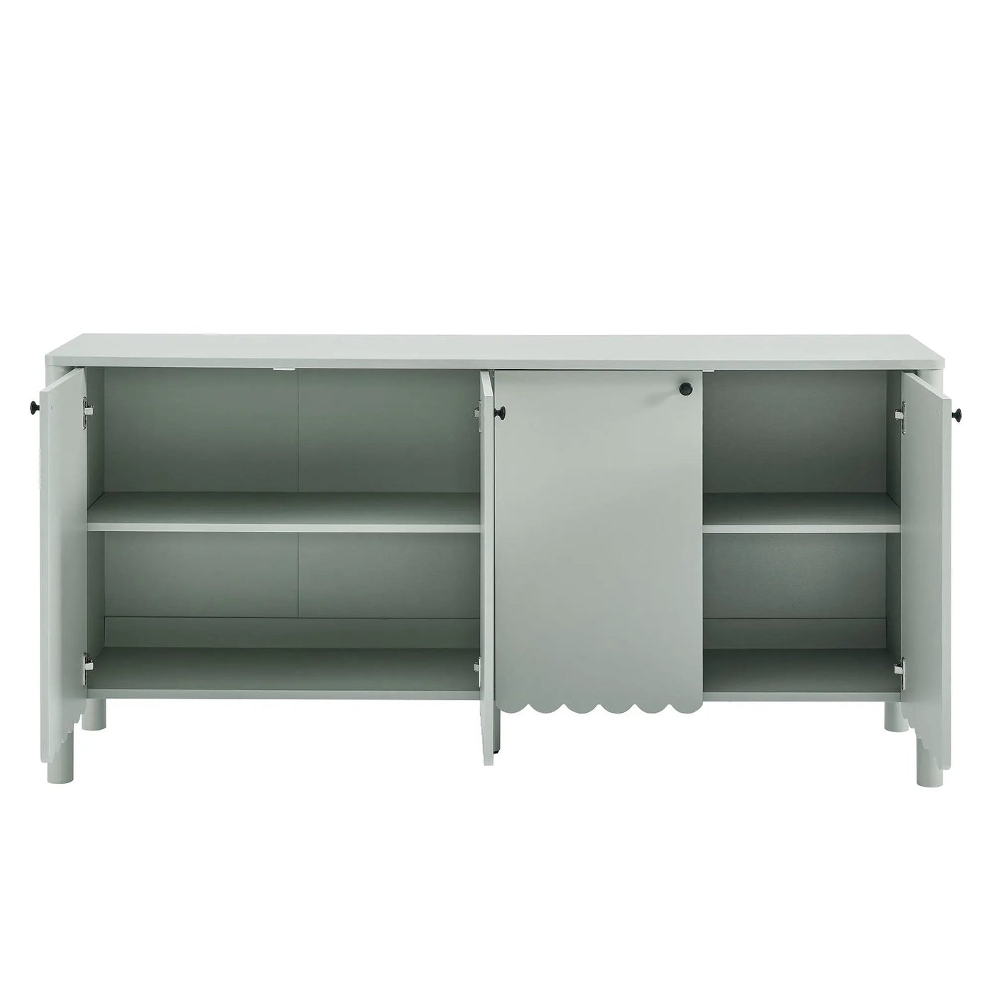 Emmeline 66" 4-Door Scalloped Sideboard Cabinet by Modway by HouseOfZazla