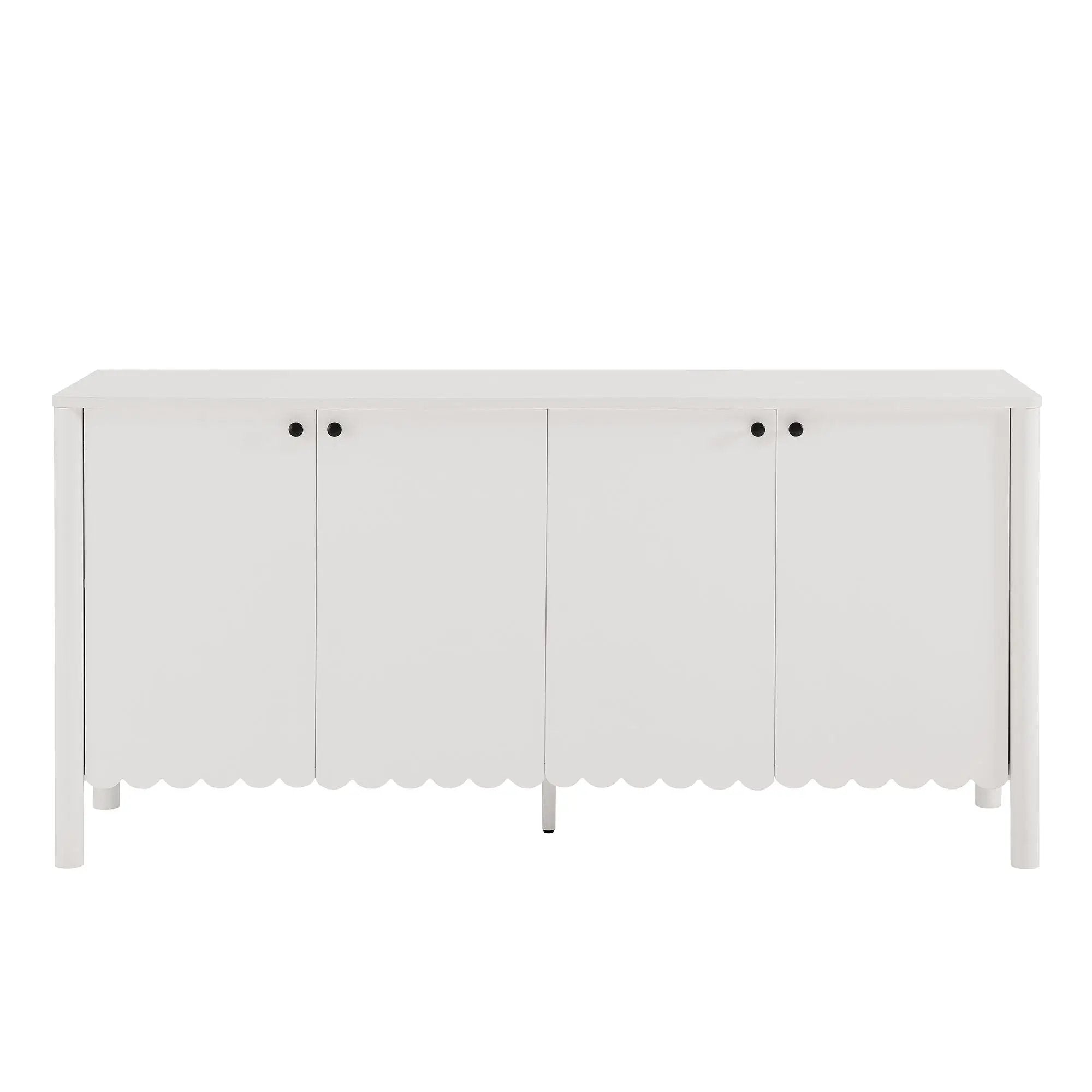 Emmeline 66" 4-Door Scalloped Sideboard Cabinet by Modway by HouseOfZazla