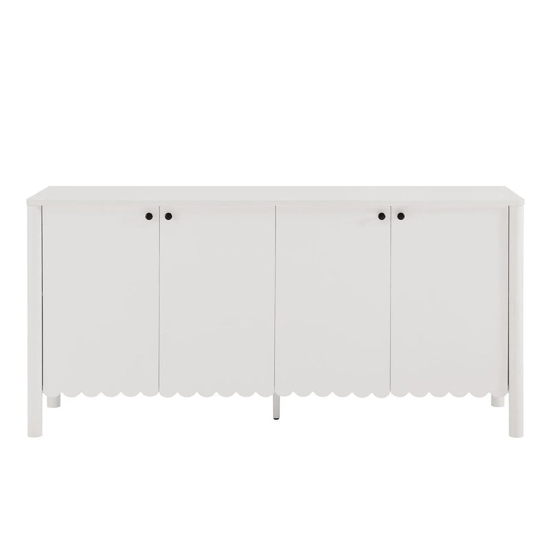 Emmeline 66" 4-Door Scalloped Sideboard Cabinet by Modway by HouseOfZazla