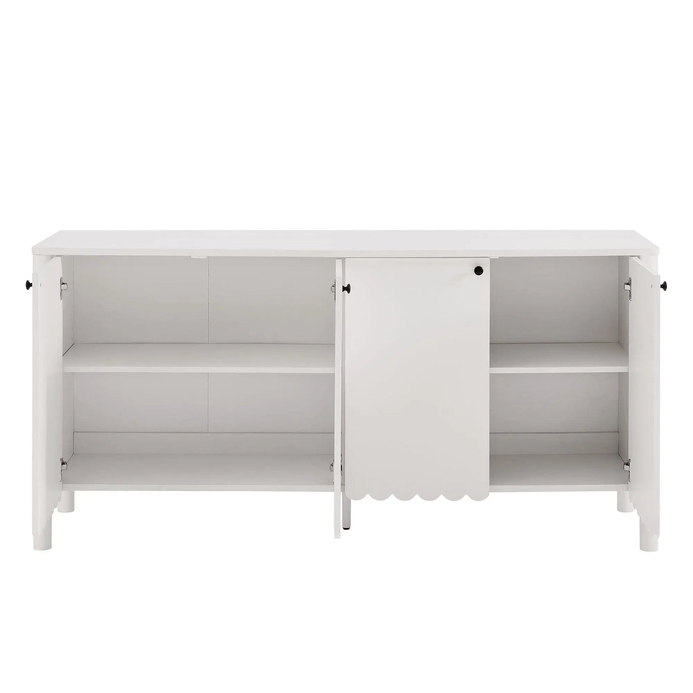 Emmeline 66" 4-Door Scalloped Sideboard Cabinet by Modway by HouseOfZazla