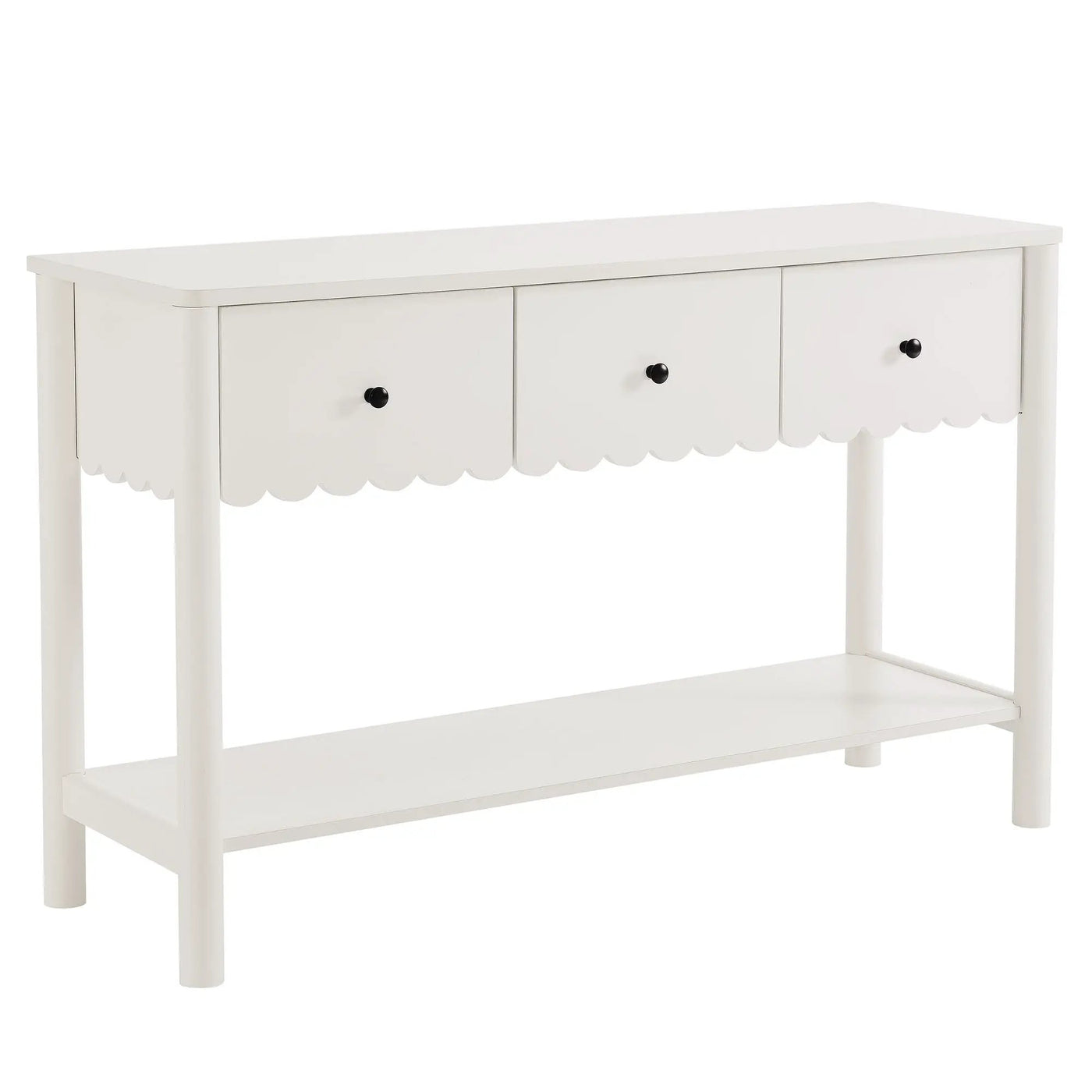 Emmeline 3-Drawer Scalloped Console Table by Modway by HouseOfZazla
