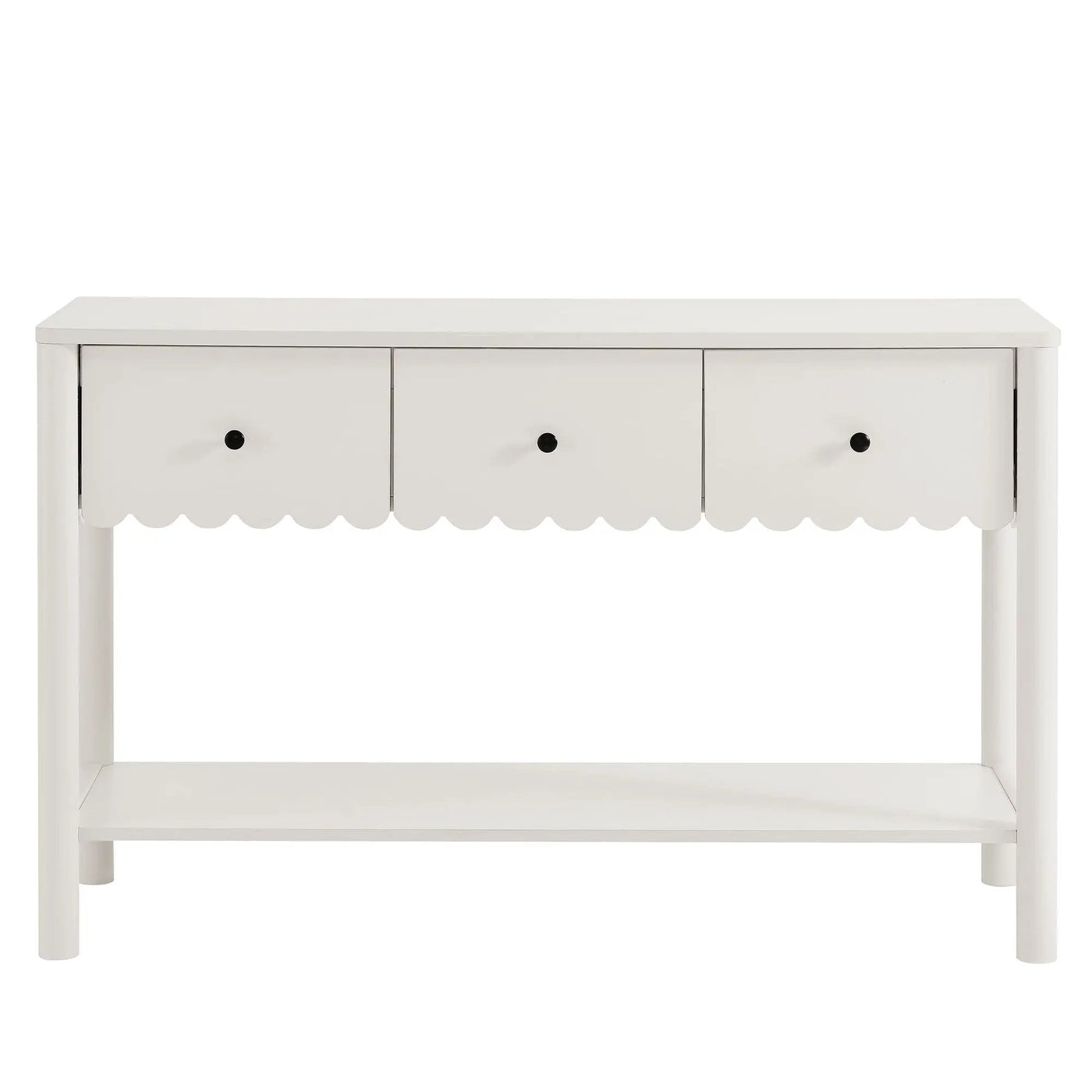 Emmeline 3-Drawer Scalloped Console Table by Modway by HouseOfZazla