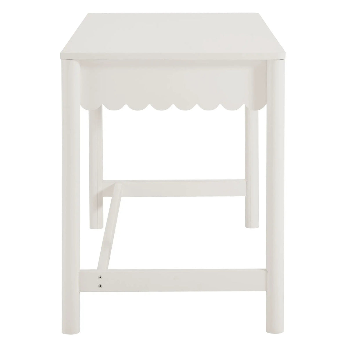 Emmeline 1-Drawer Scallop Writing Desk by Modway by HouseOfZazla