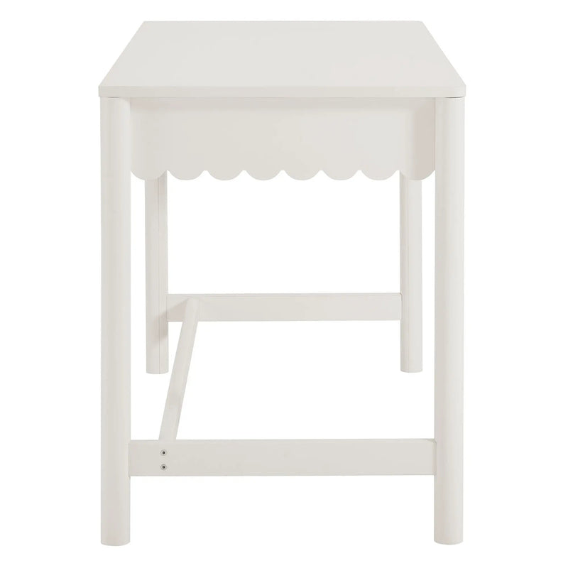 Emmeline 1-Drawer Scallop Writing Desk by Modway by HouseOfZazla