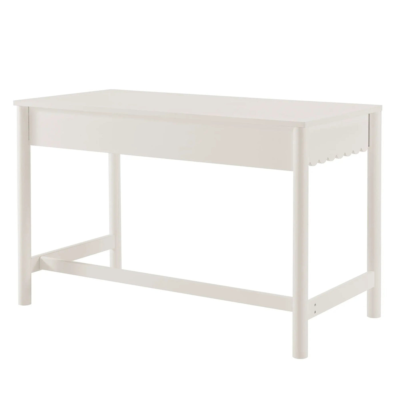 Emmeline 1-Drawer Scallop Writing Desk by Modway by HouseOfZazla