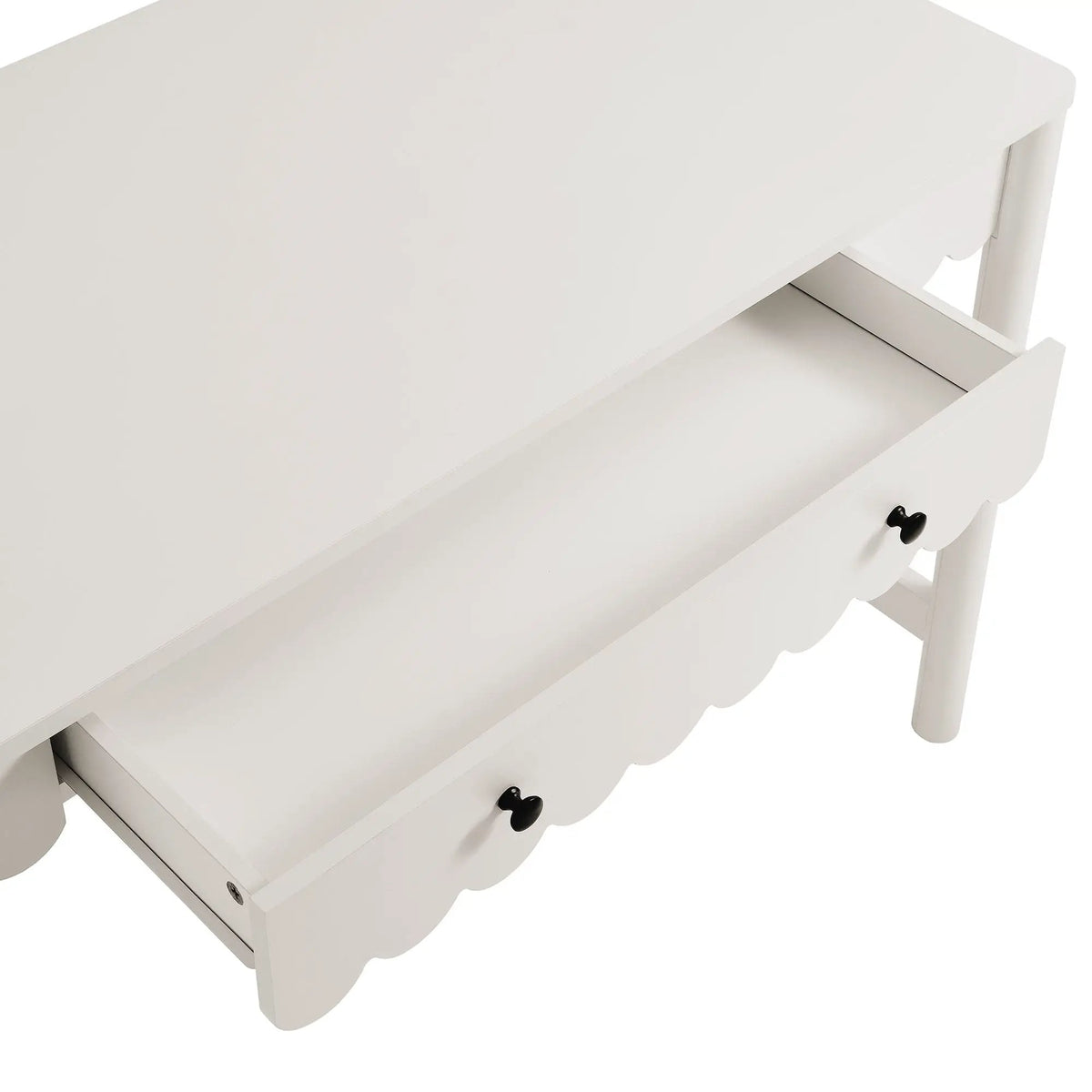 Emmeline 1-Drawer Scallop Writing Desk by Modway by HouseOfZazla