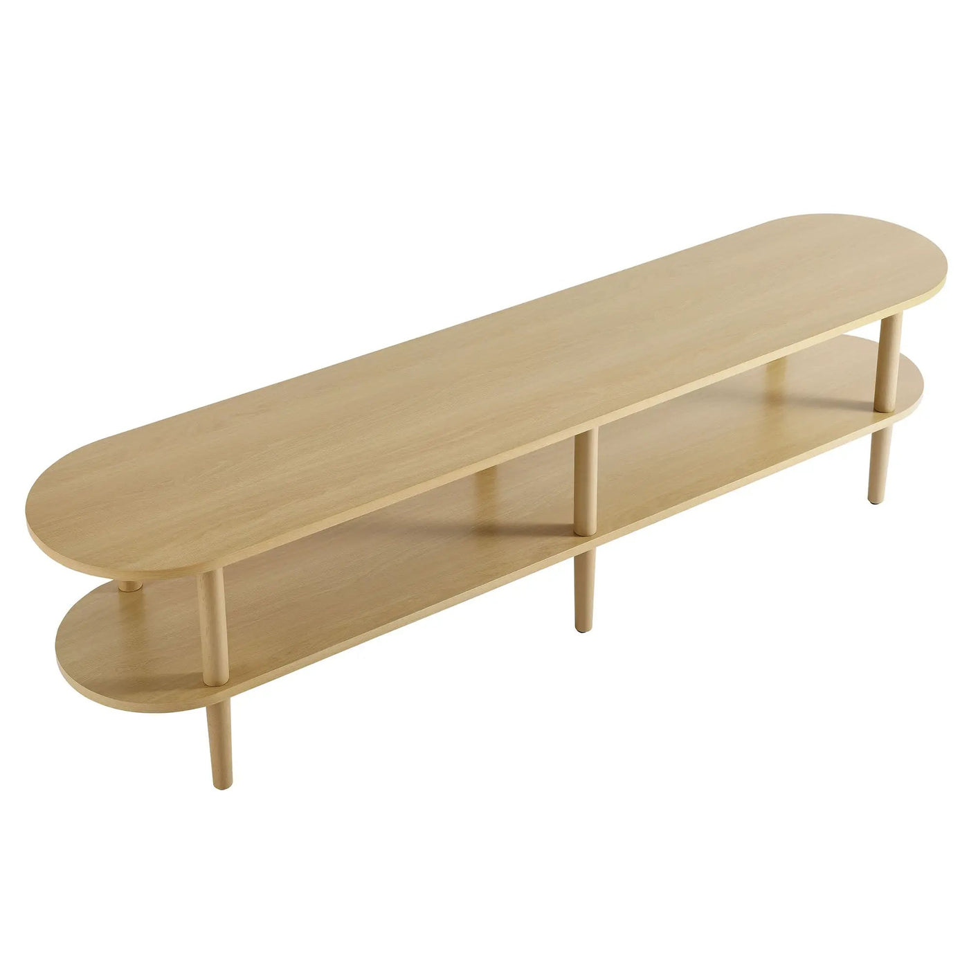 Torus Oval Wood TV Stand by Modway by HouseOfZazla