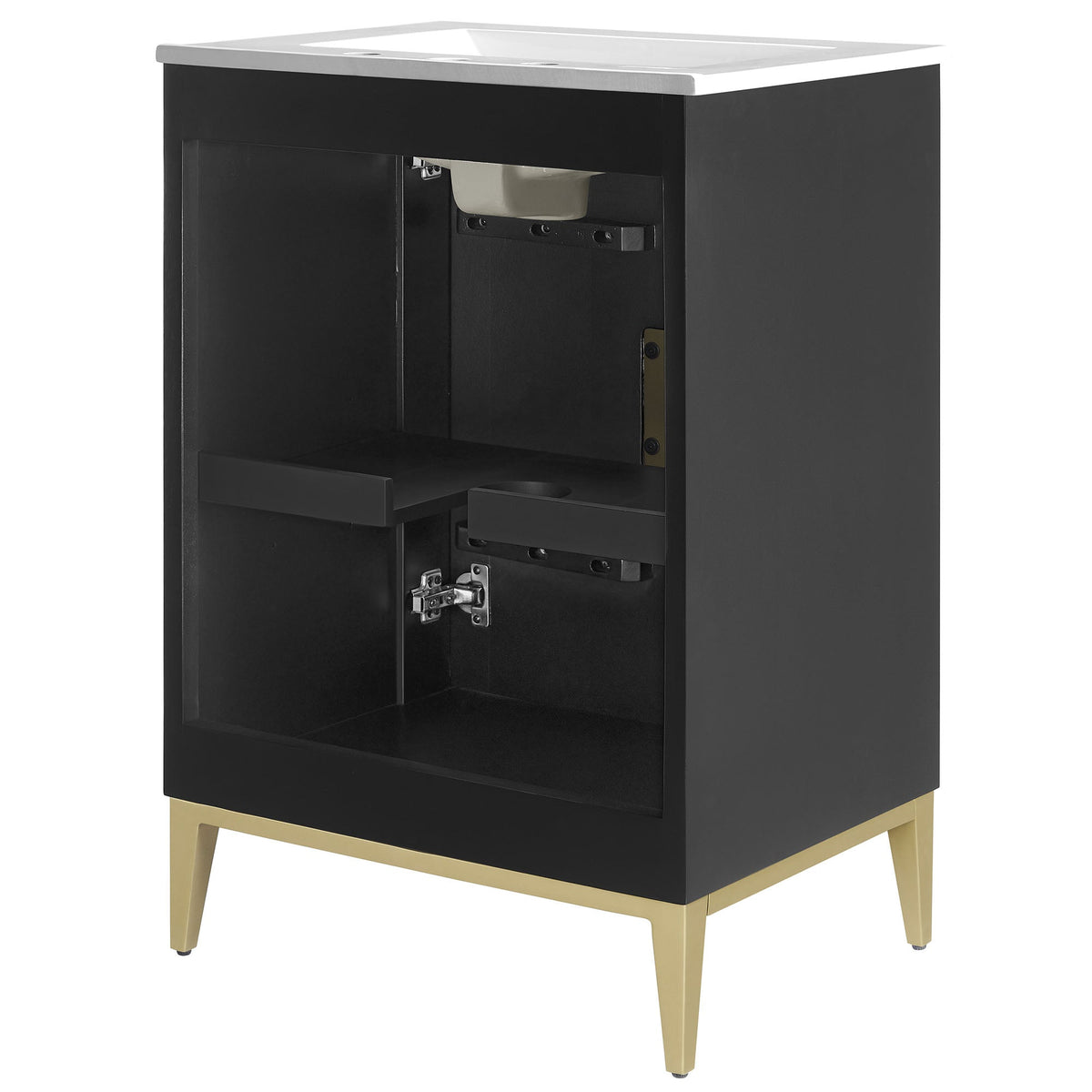 Beau Wood Bathroom Vanity with Basin by Modway, photo 5 of 14