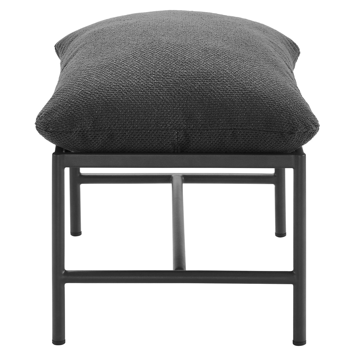Raya Outdoor Patio Boucle Ottoman by Modway, photo 4 of 16