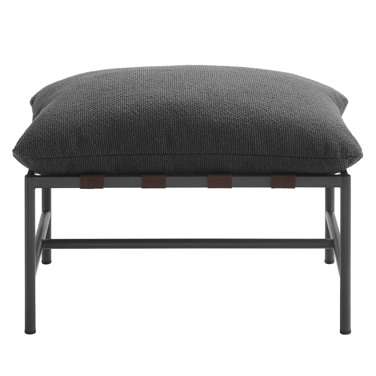 Raya Outdoor Patio Boucle Ottoman by Modway, photo 5 of 16