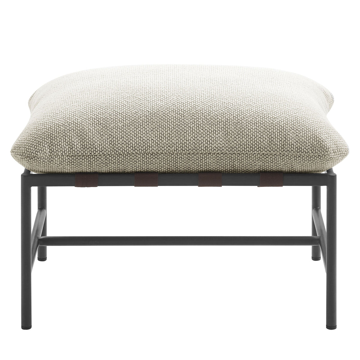 Raya Outdoor Patio Boucle Ottoman by Modway, photo 13 of 16