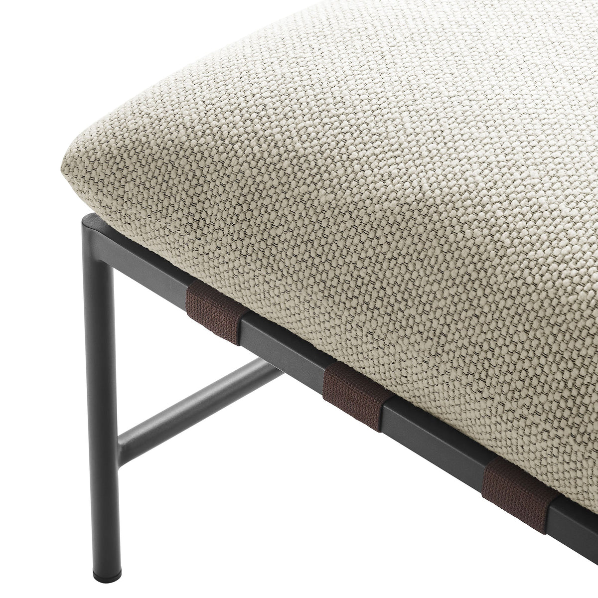 Raya Outdoor Patio Boucle Ottoman by Modway, photo 14 of 16