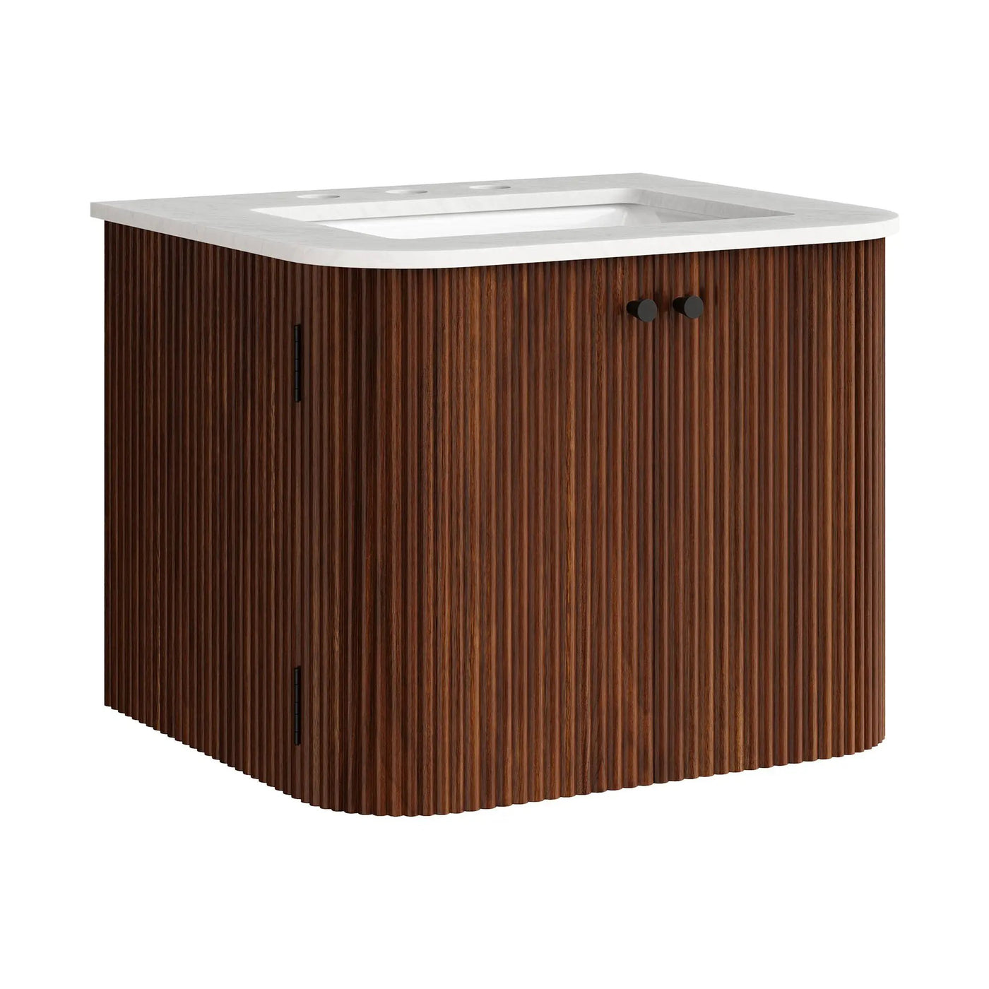 Zia 24" Wall-Mount Bathroom Vanity with Marble Sink by Modway by HouseOfZazla