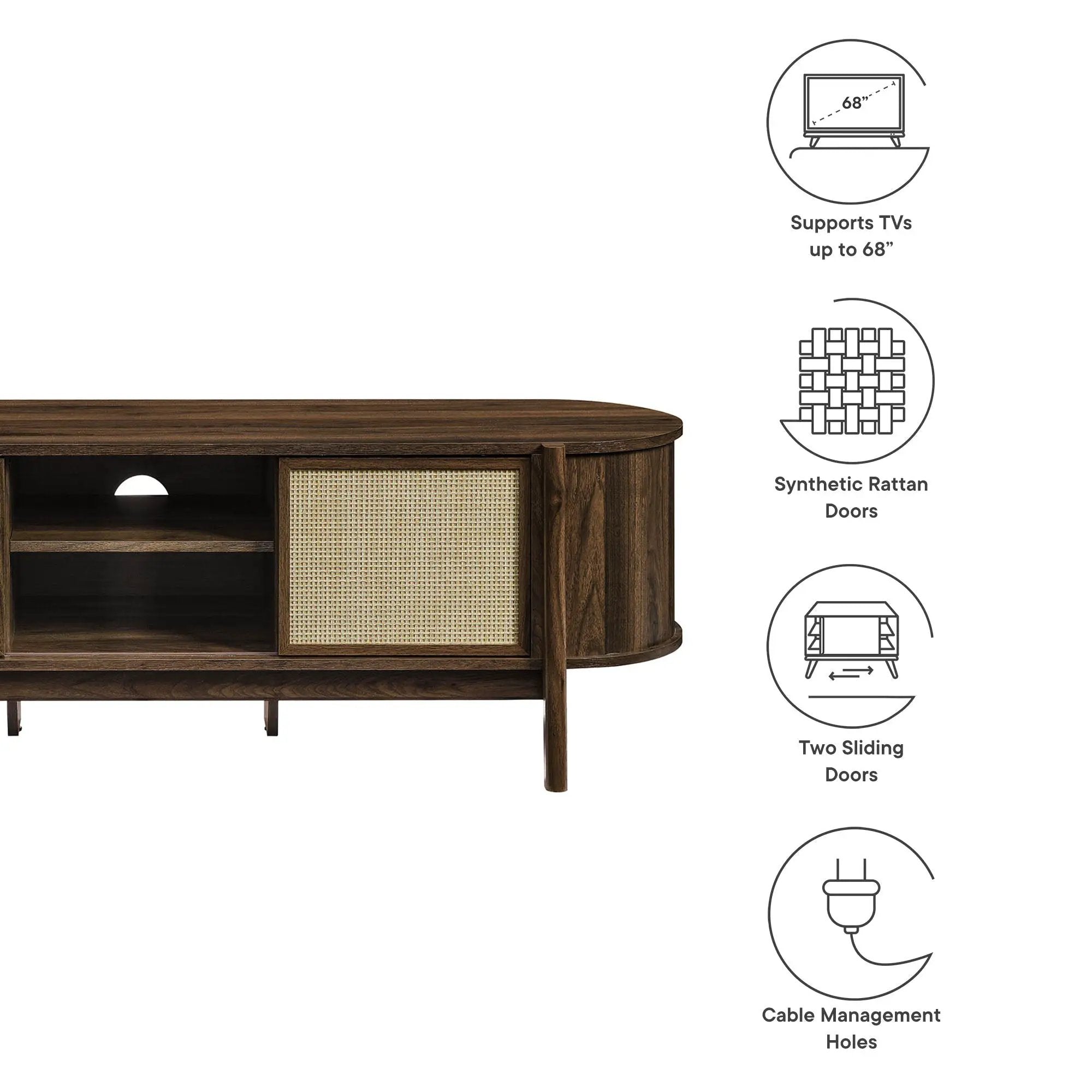 Reid 61" TV Stand by Modway by HouseOfZazla