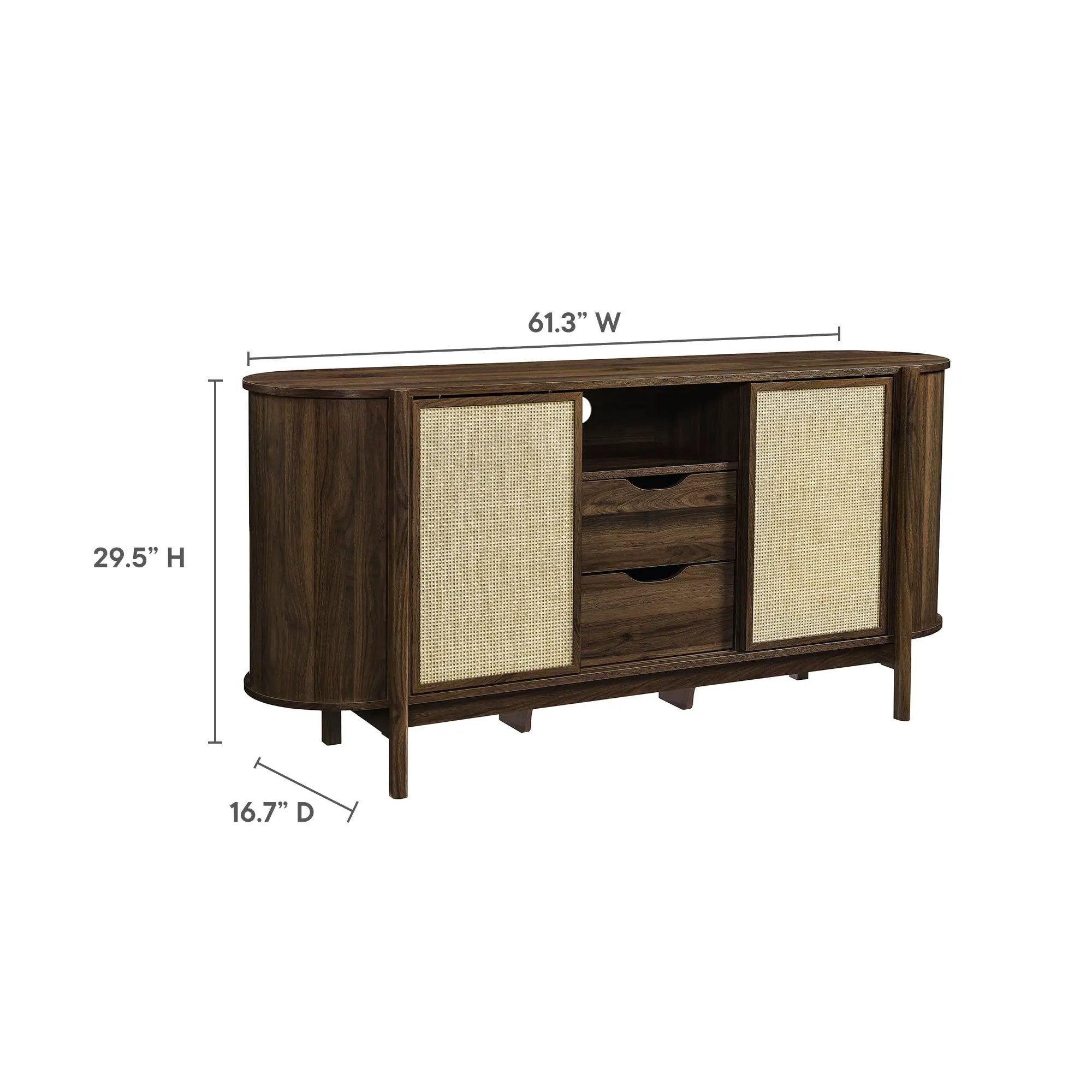 Reid 63" Curved Sideboard by Modway by HouseOfZazla