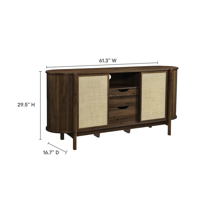 Reid 63" Curved Sideboard by Modway by HouseOfZazla