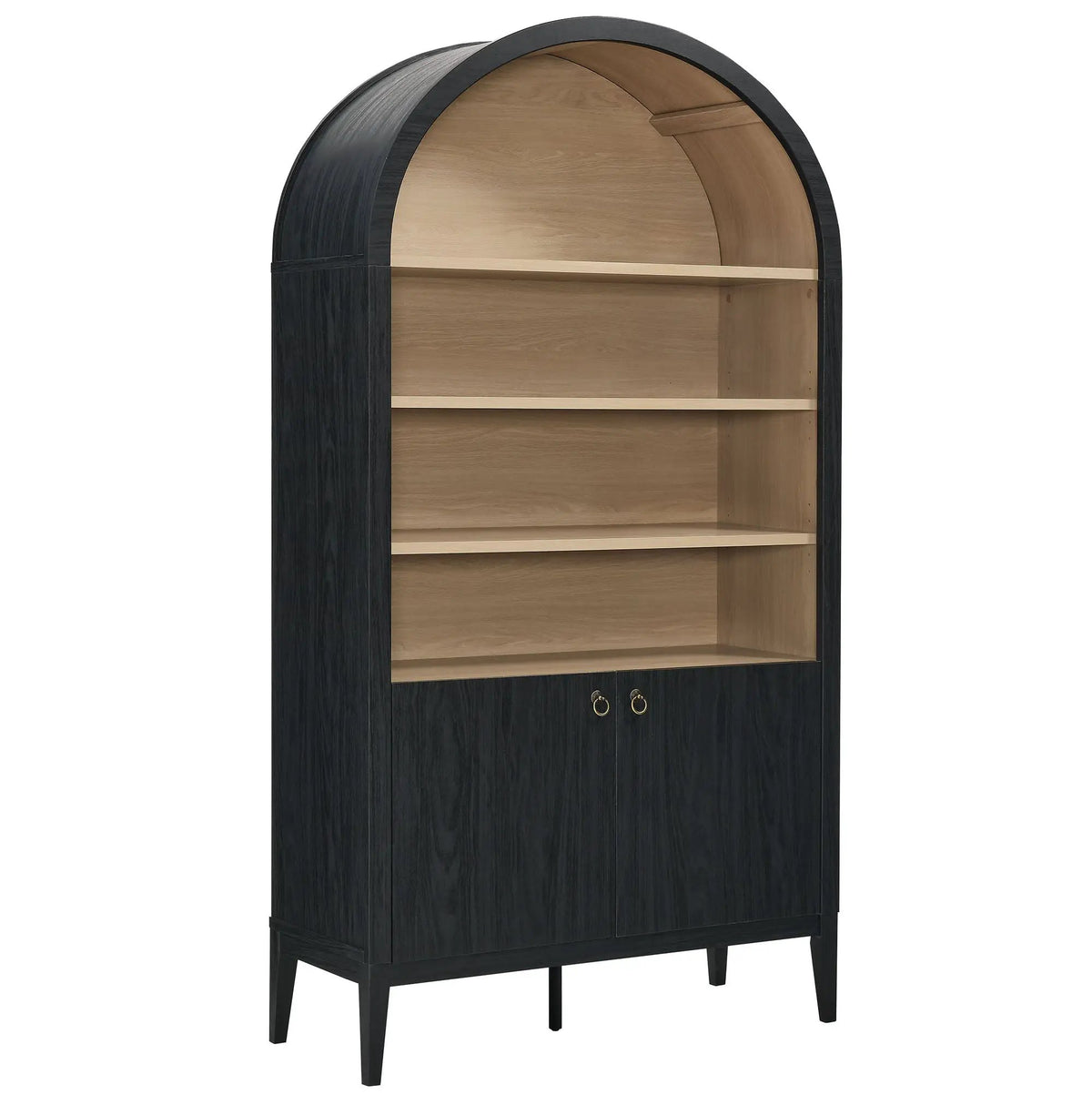 Nolan 74" Tall Wide Arched Storage Display Cabinet Bookshelf by Modway by HouseOfZazla