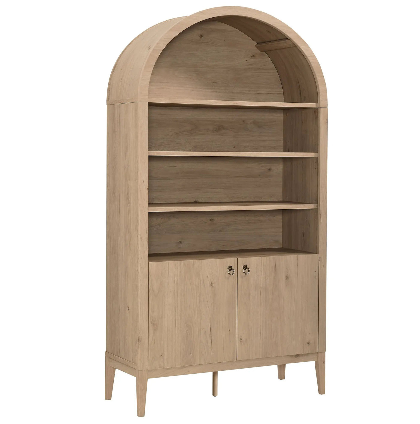 Nolan 74" Tall Wide Arched Storage Display Cabinet Bookshelf by Modway by HouseOfZazla