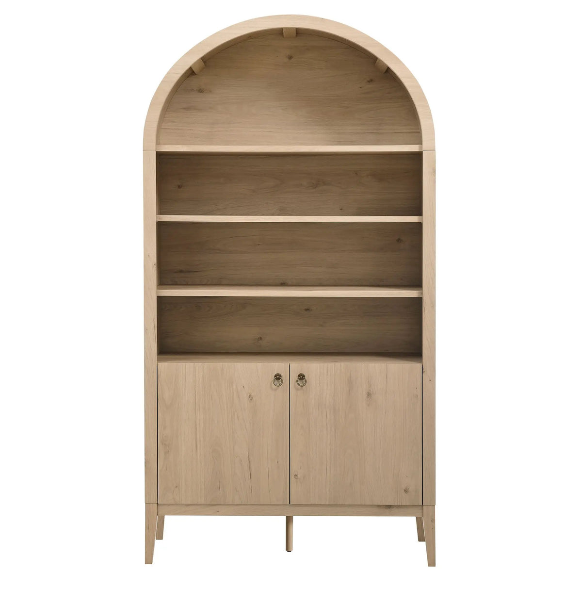 Nolan 74" Tall Wide Arched Storage Display Cabinet Bookshelf by Modway by HouseOfZazla