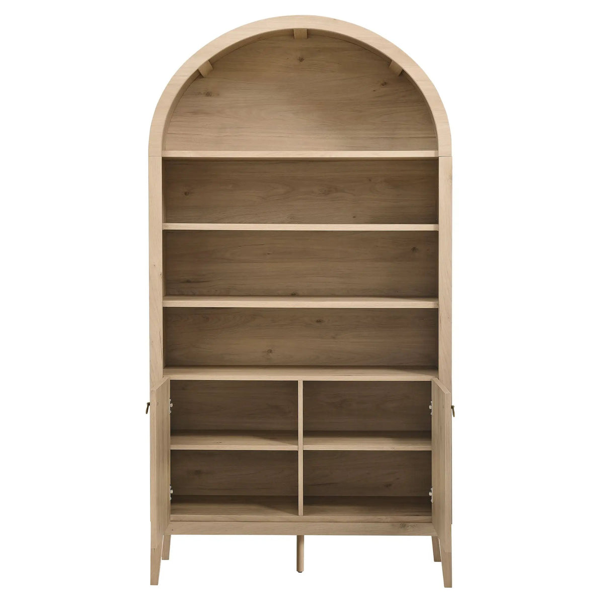 Nolan 74" Tall Wide Arched Storage Display Cabinet Bookshelf by Modway by HouseOfZazla