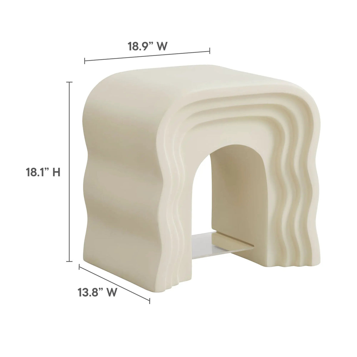 Jorin Squiggle Side Table by Modway by HouseOfZazla