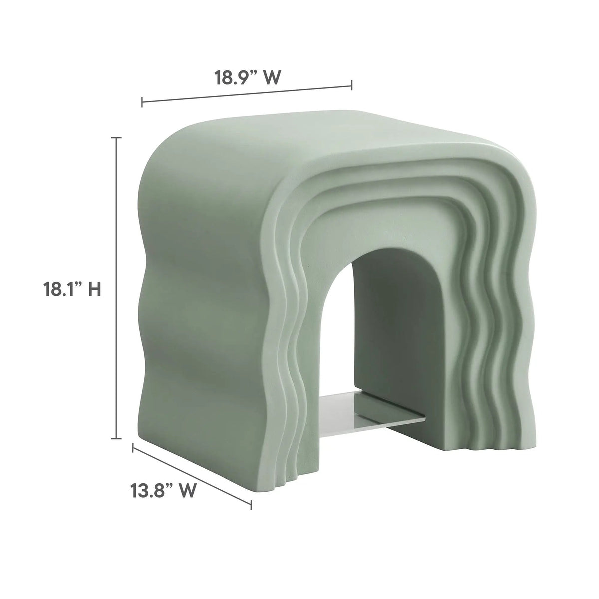 Jorin Squiggle Side Table by Modway by HouseOfZazla