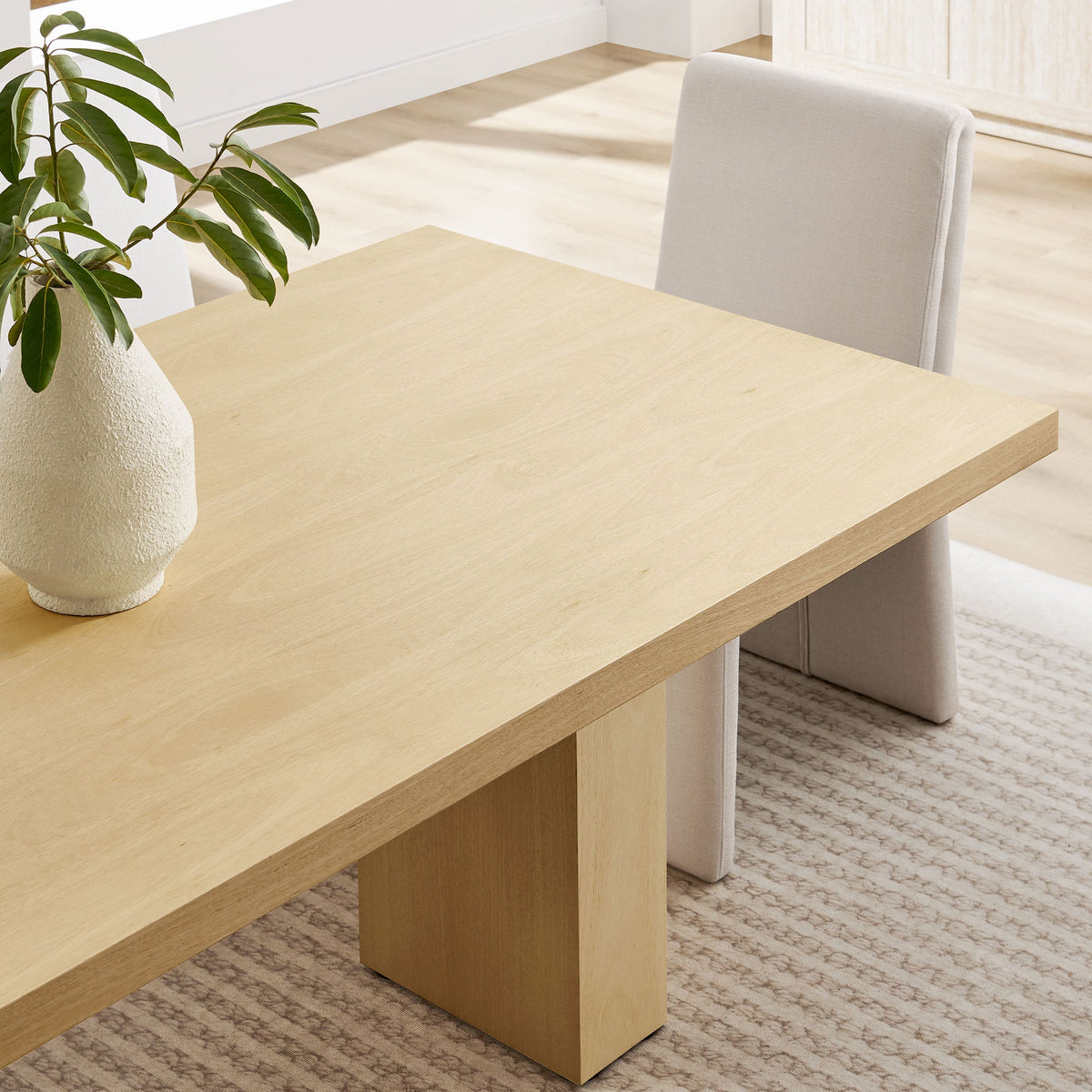 Piston 82" Rectangular Wood Dining Table by Modway, photo 9 of 9