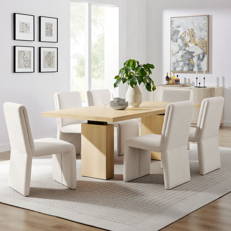 Piston 82" Rectangular Wood Dining Table by Modway, photo 8 of 9