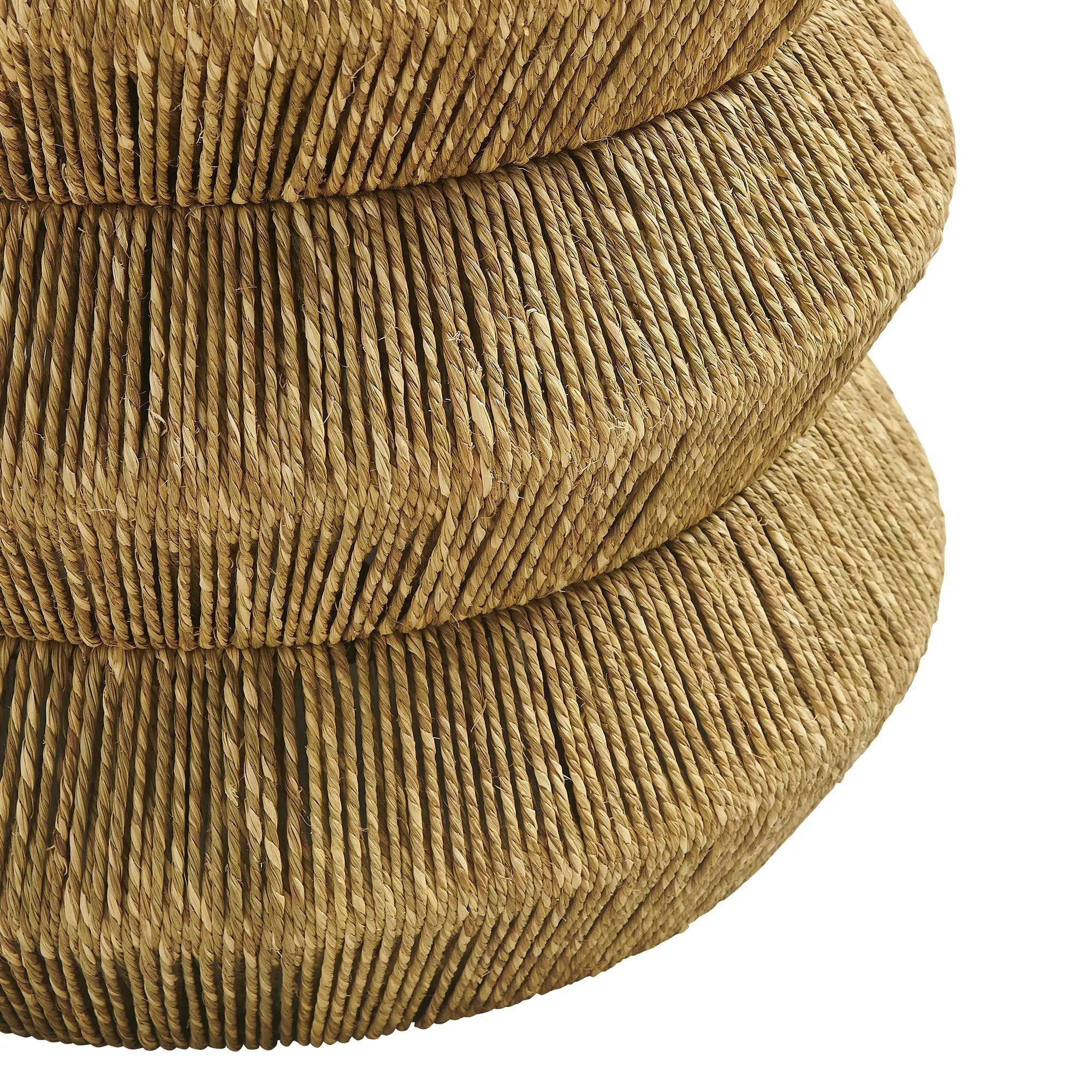 Maris Seagrass and Wood End Table by Modway by HouseOfZazla