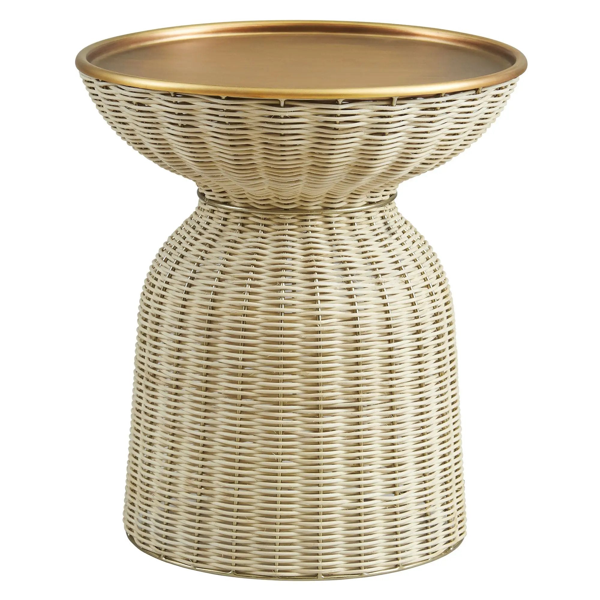 Lazaro Round Rattan Side Table by Modway by HouseOfZazla