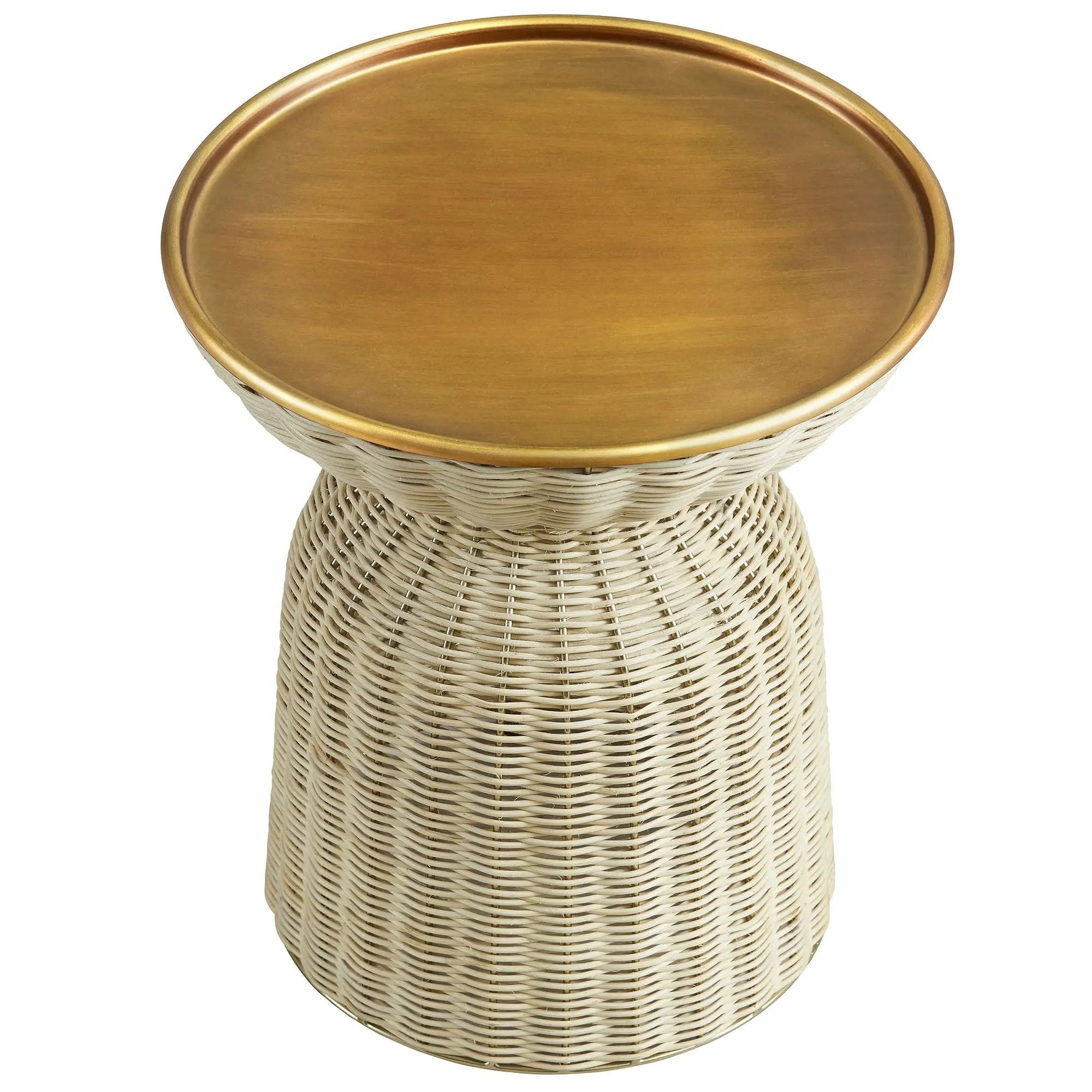 Lazaro Round Rattan Side Table by Modway by HouseOfZazla