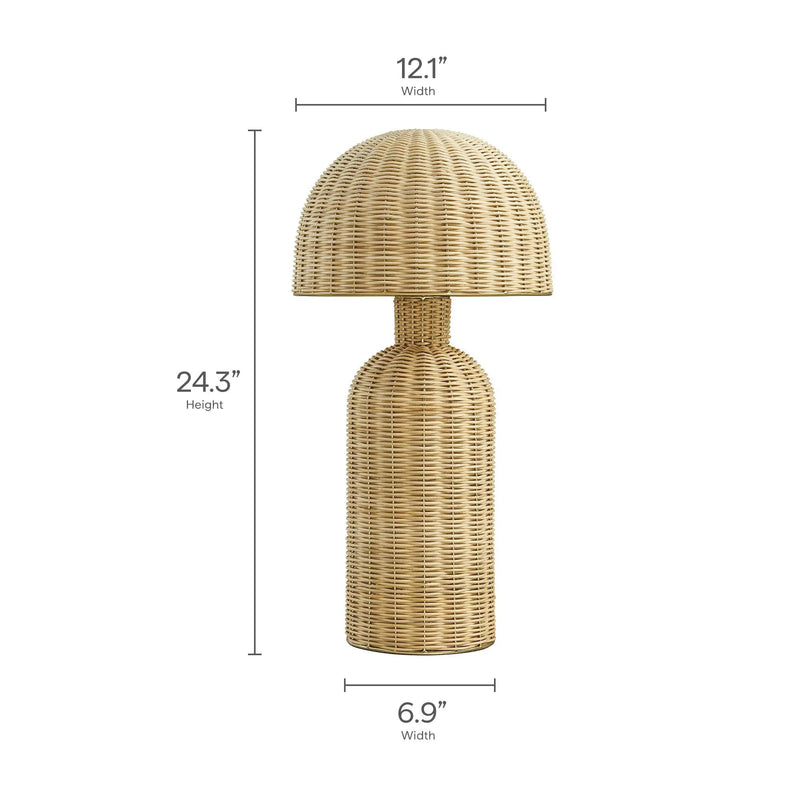 Briar Rattan Table Lamp by Modway by HouseOfZazla