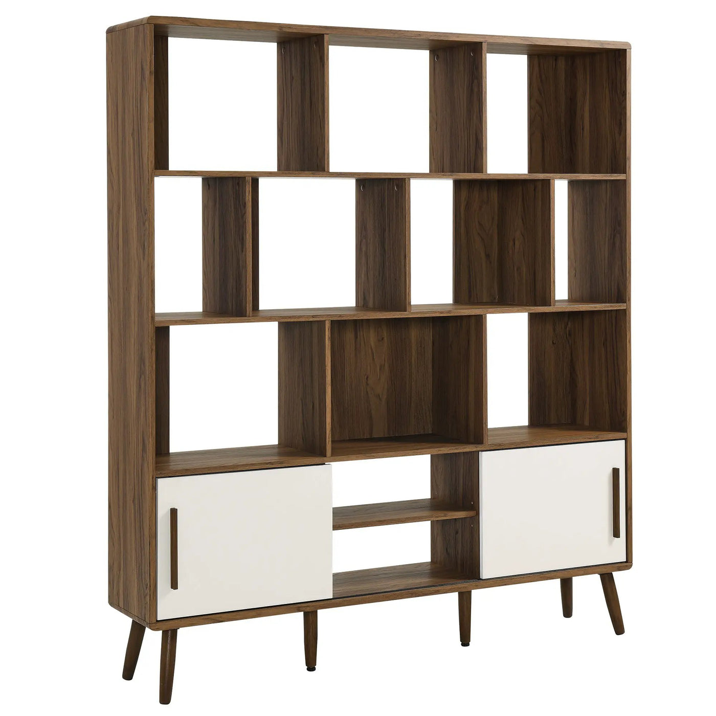Transmit 59" Bookcase with Sliding Doors by Modway by HouseOfZazla