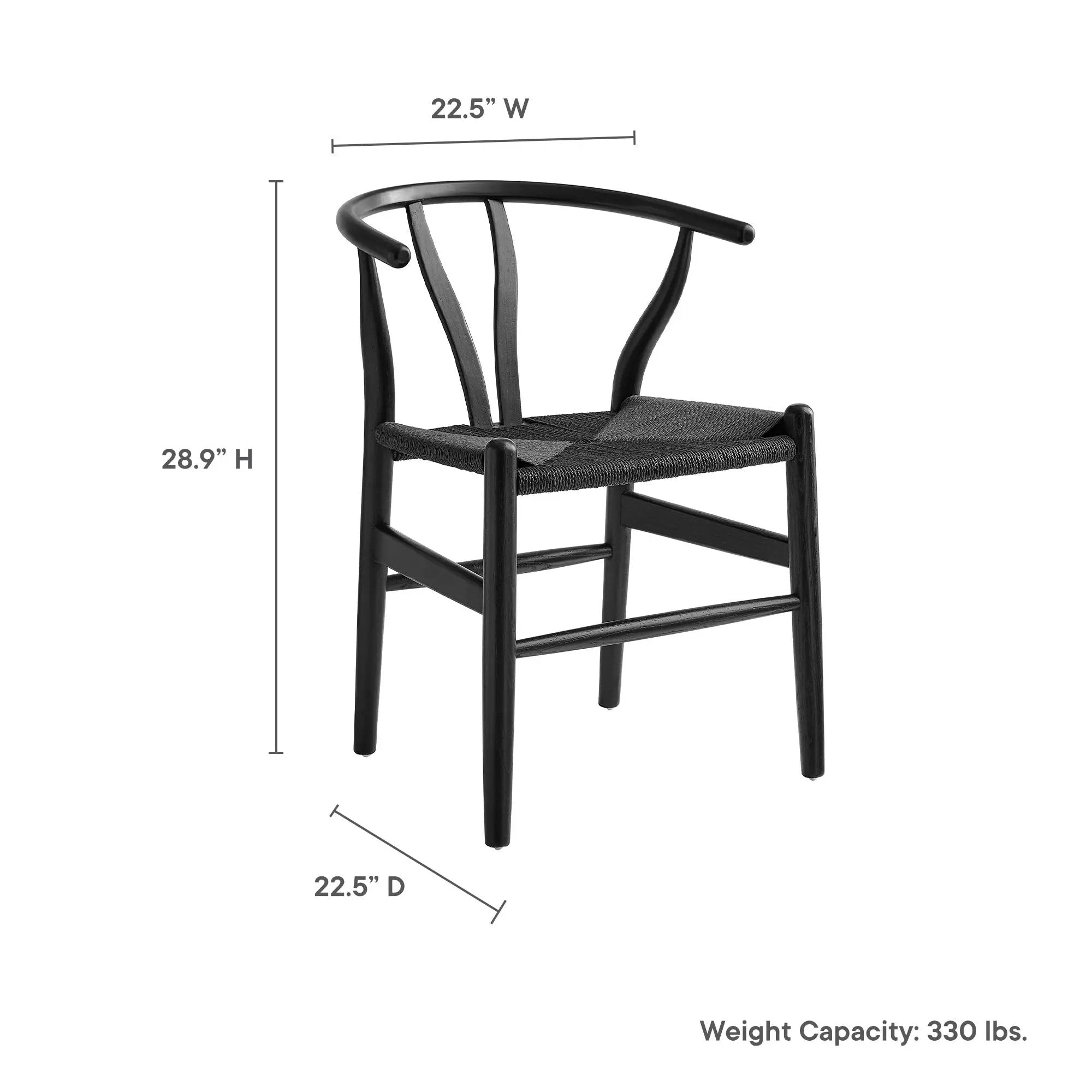 Amish 29" Wood Dining Chair by Modway by HouseOfZazla