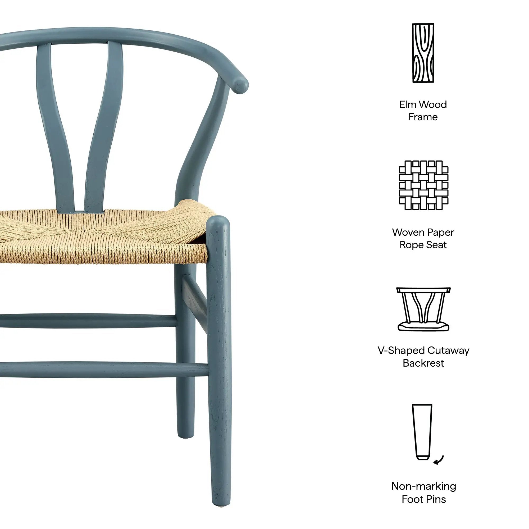 Amish 29" Wood Dining Chair by Modway by HouseOfZazla